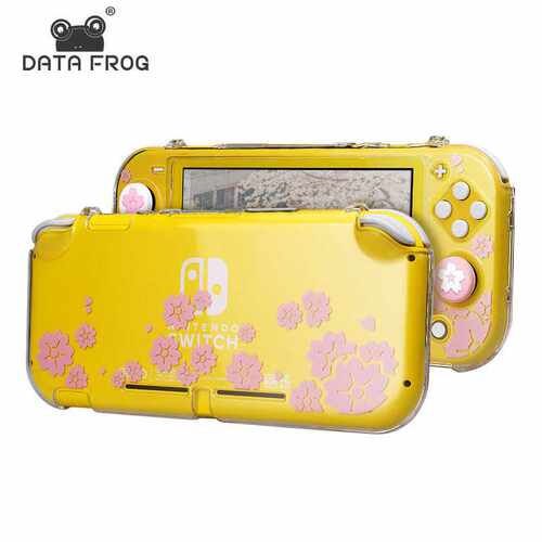 适用switch lite水晶壳NS lite主机壳个性保护壳动森水晶壳
