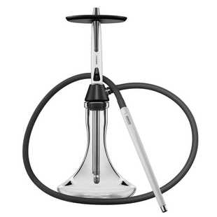 水烟配件大号单管硅胶管玻璃壶 shisha koress K3配烟锅夹子