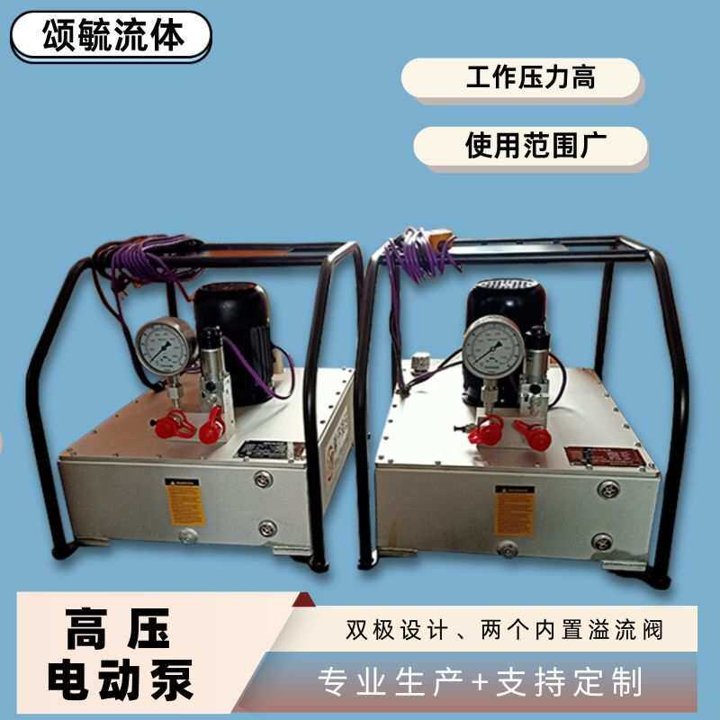 超高压电动柱塞泵液压拉伸器电动泵驱动中空液压泵厂家供应