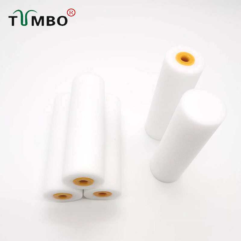 滚筒刷4寸油漆刷子滚筒补漆墙面修复滚刷乳胶漆刷无痕不掉毛滚刷