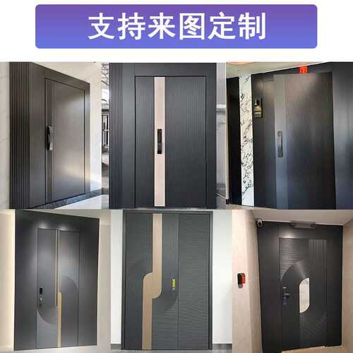 新款一门一景入户大门铸铝甲级防盗门别墅进户门装甲入户防盗大门