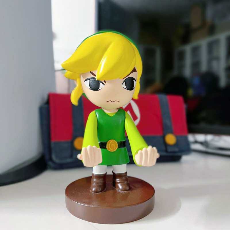 创意游戏电玩桌面搭配塞尔达林克骑士笔座笔插手机游戏手柄支架托