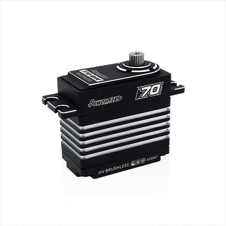 PowerHD T70BHV高压无刷大扭力舵机1/10 1/8攀爬车短卡车大脚车用