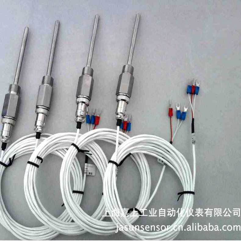 供应快插式航空接头式温度传感器，热电阻，PT100