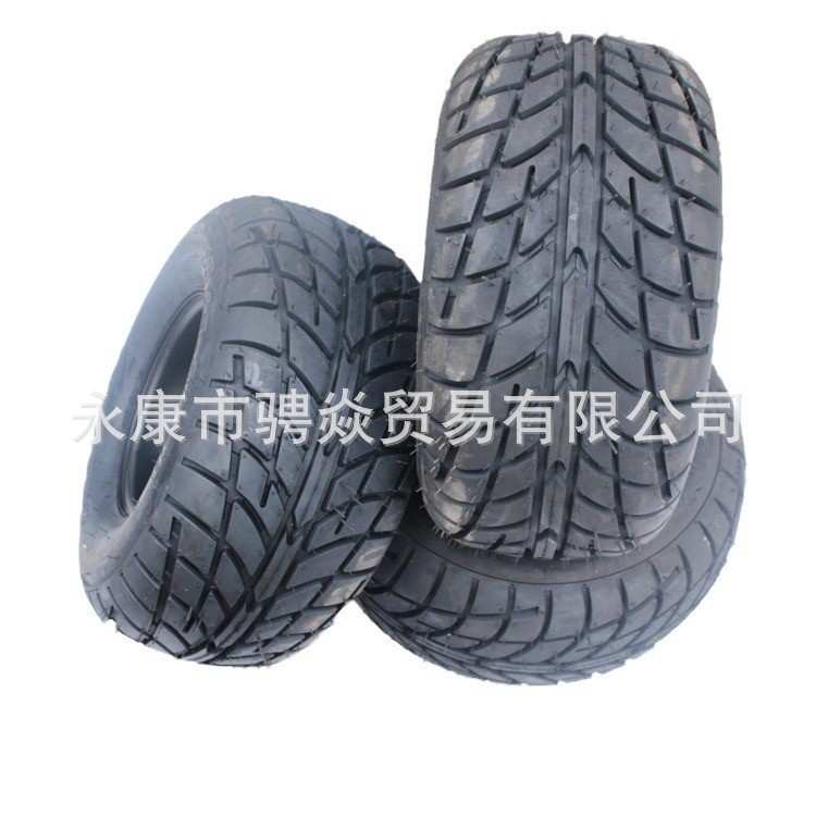 卡丁车配件 沙滩车后18X9.50-8寸公路轮胎带铁轮毂8寸轮毂真空胎