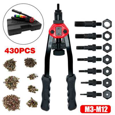 BT605 PATENTED 13英寸公制英制15种规格可选 拉铆螺母枪手提箱套