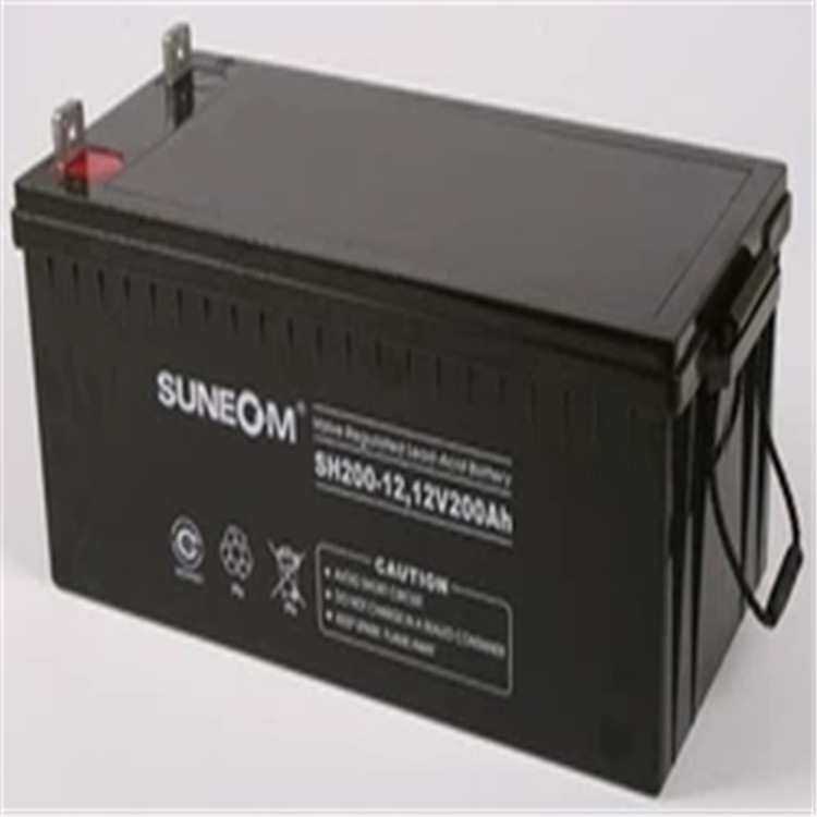 新能SUNEOM蓄电池SH200-12(12V200AH)现货供应 质保三年非进口