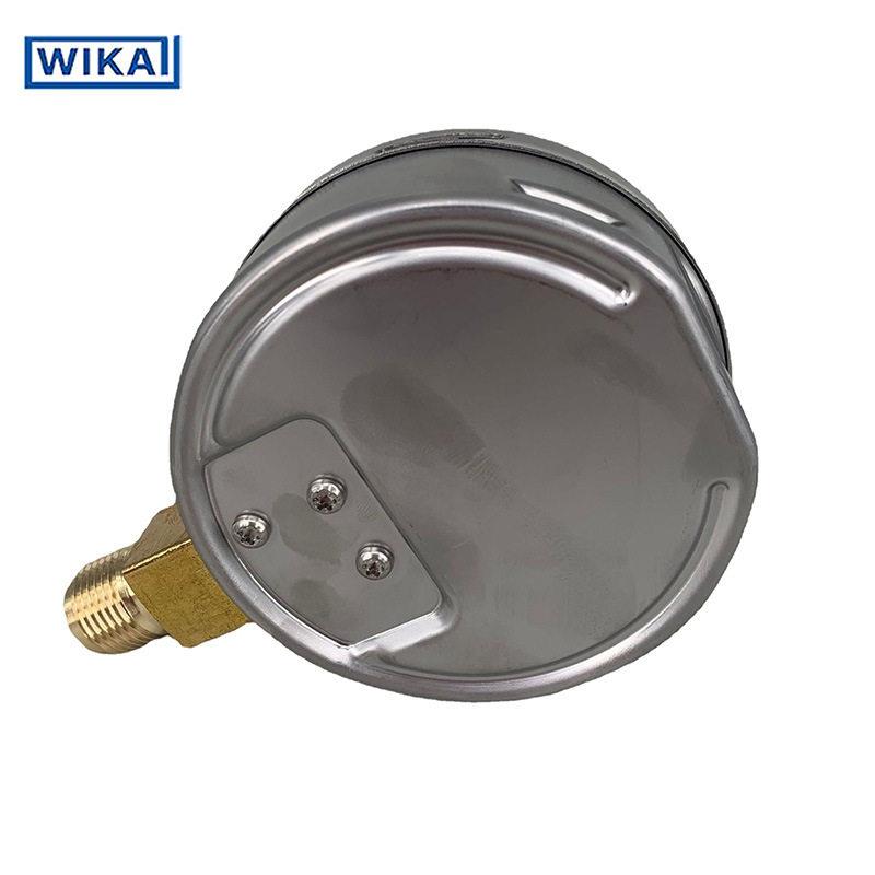 威卡wika压力表 不锈钢表壳 工业用EN 837-3膜盒式压力表612.20