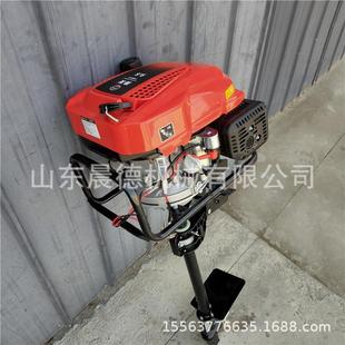 电启动小型船外四冲程汽油挂桨机 养殖渔船推进器