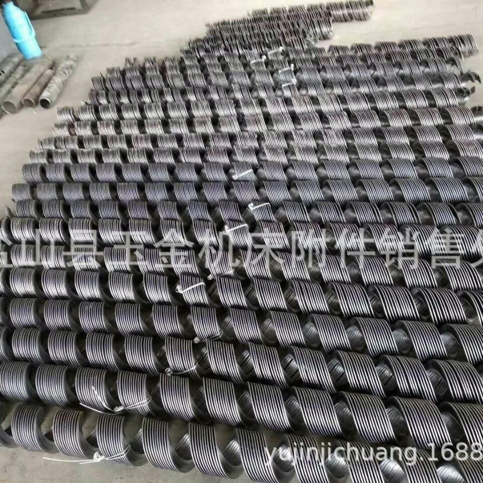 整体成型绞龙叶片不锈钢螺旋杠螺旋杆机床螺旋杆排屑机厂家