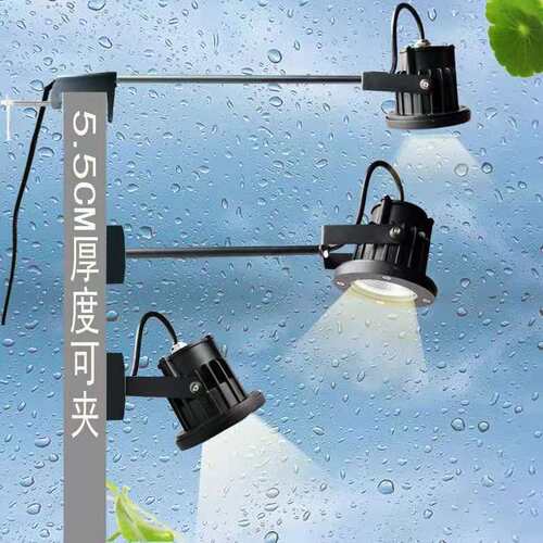LED户外门头防水射灯展览长杆广告牌招牌长臂牌匾墙壁防水防雨
