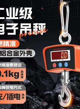 OCS-B1直显电子吊秤500kg1000kg工业吊钩秤行车秤1t吊磅秤起重秤