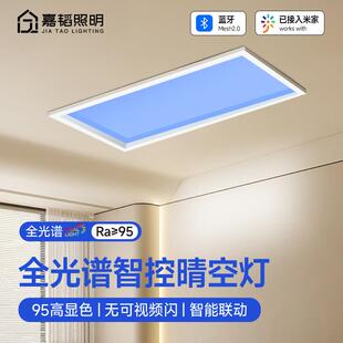 智能全光谱晴空灯蓝天灯厨房卫生间玄关灯自然光青空灯天空阳光灯