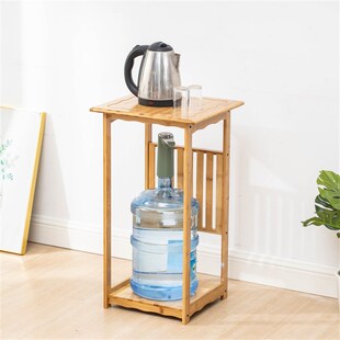 新品【加高】楠竹放水桶茶杯架子桶装水抽水器饮水机压水器置物架