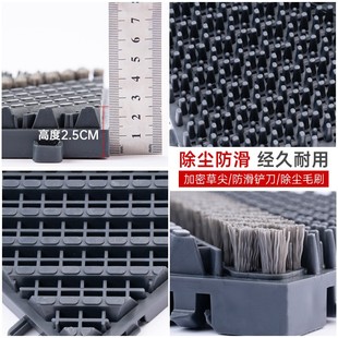 室外地垫防滑防冻入户门防晒脚垫户外酒店进门迎宾垫防水商用地毯