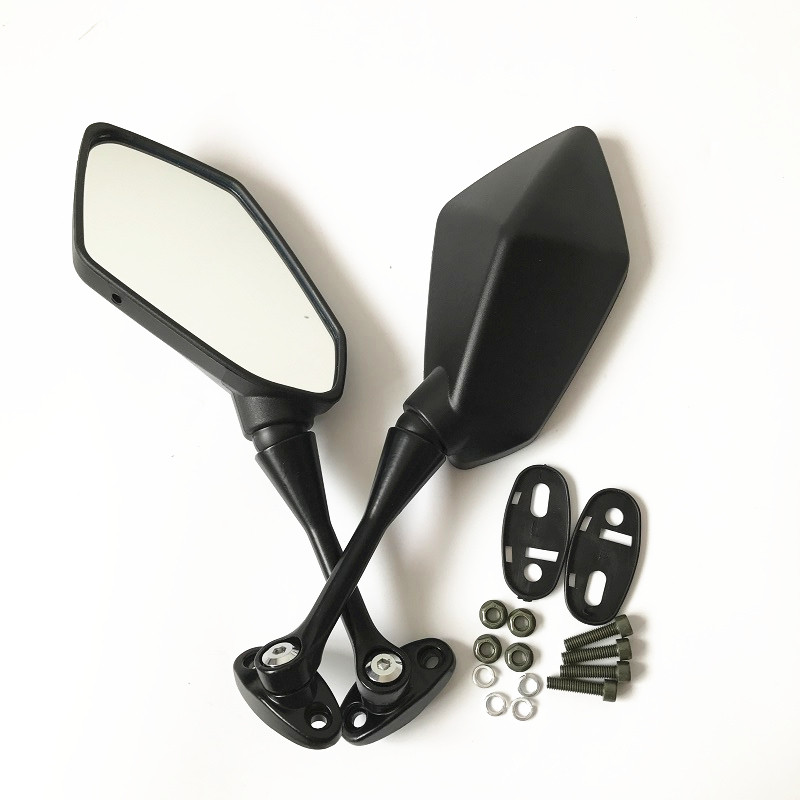 摩托车后视镜诺玛魅影255S反光镜跑车倒车镜趴赛蛟龙400机车镜子