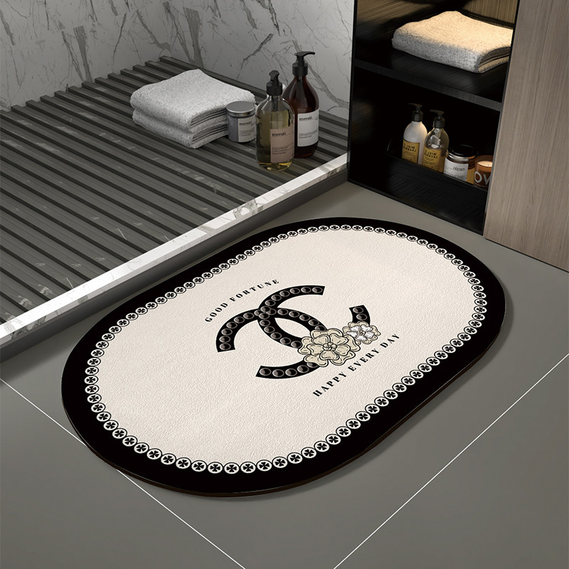 硅藻泥浴室地垫吸水防滑脚垫淋浴洗手间进门厕所门口卫生间地毯,居家布艺,家用脚垫,淘宝优惠券,粉丝福利购,淘宝优惠卷