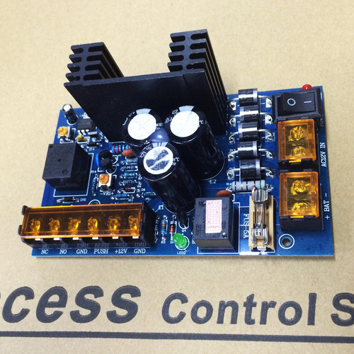 12V5A门禁控制板机箱电源磁力锁电插锁微耕控制器板专用后备电源
