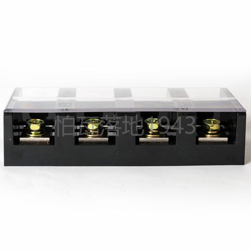 高品质TC-3004 (铜件) 4位/300A 大电流接线端子 接线排 柱连接器