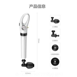 正品下水管道疏通器马洗桶高压气一炮通所盆地漏堵菜塞工厕具家用