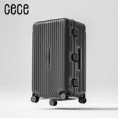 行李箱女大学容量加厚框铝旅行箱男生拉杆密码 正品 CECE2025新款 箱