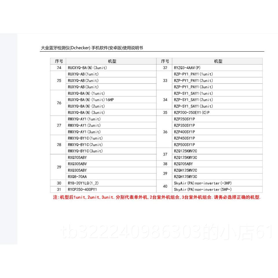 正品大机金多联机空调维修检测仪据控手机版检测仪手监控数（不能图片
