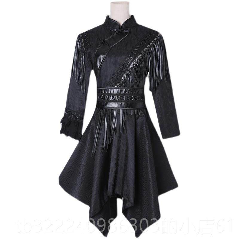 正品蒙艺古舞蹈流苏表级演出服装筷子舞骑马舞摔跤舞皮藏族蒙族考