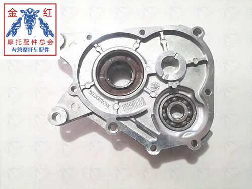适用金城JC200T-7草蜢/150T-7E/T-6发动机齿轮箱盖总成含轴承