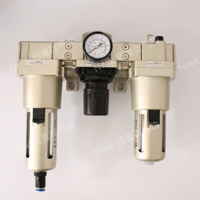 气动三联件AF/AR/AL油水分离器AC5000-06/10D过滤6分3/4空压机1寸