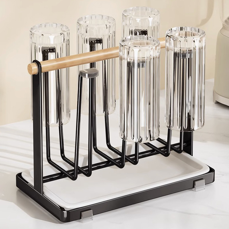 家用杯架置物架客厅水杯茶杯玻璃杯托盘杯子架台面倒挂沥水收纳层,家庭/个人清洁工具,杯架,淘宝优惠券,粉丝福利购,淘宝优惠卷
