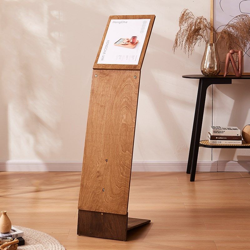 展示架立式落地式立牌展示牌展会宣传展板活动展示架桦木海报架子,商业/办公家具,门型展架/丽屏展架,淘宝优惠券,粉丝福利购,淘宝优惠卷