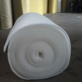 喷烤漆房进风口棉初效过滤棉无纺布空气净化白色防尘高密度纤维棉