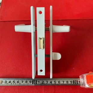 平开门执手锁 厕所反锁门锁老式 塑钢平开门把手锁 6325型室内门锁
