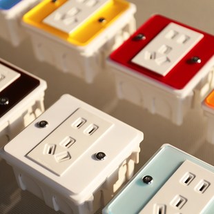 五孔插座工业风插座艺术插座设计师插座小众开关插座电源插座