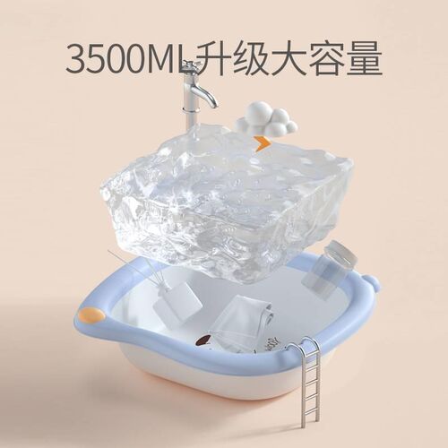 3个装新生婴儿洗脸盆非折叠三件套宝宝专用品儿童洗屁私处小盆子2