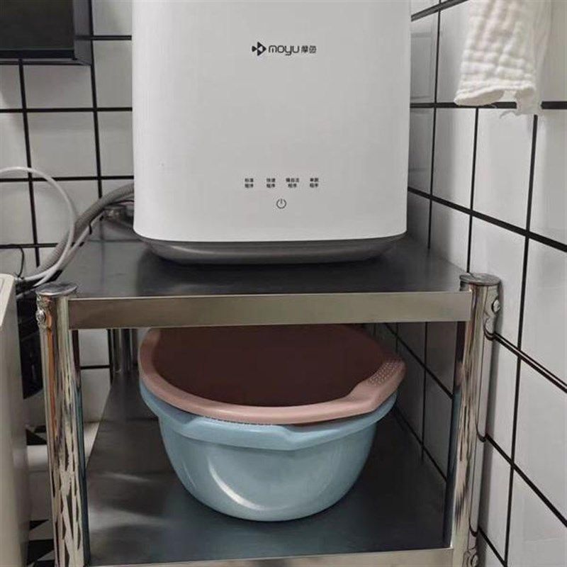 35高不锈钢置物架家用小型洗衣机饮水机冰箱增高架汤桶消毒柜垫高,厨房/烹饪用具,厨房置物架/置物柜/角架,淘宝优惠券,粉丝福利购,淘宝优惠卷