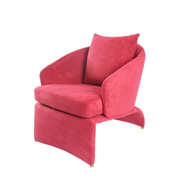 广东佛山家具客厅单人休闲沙发椅子小户型阳台轻奢沙发椅