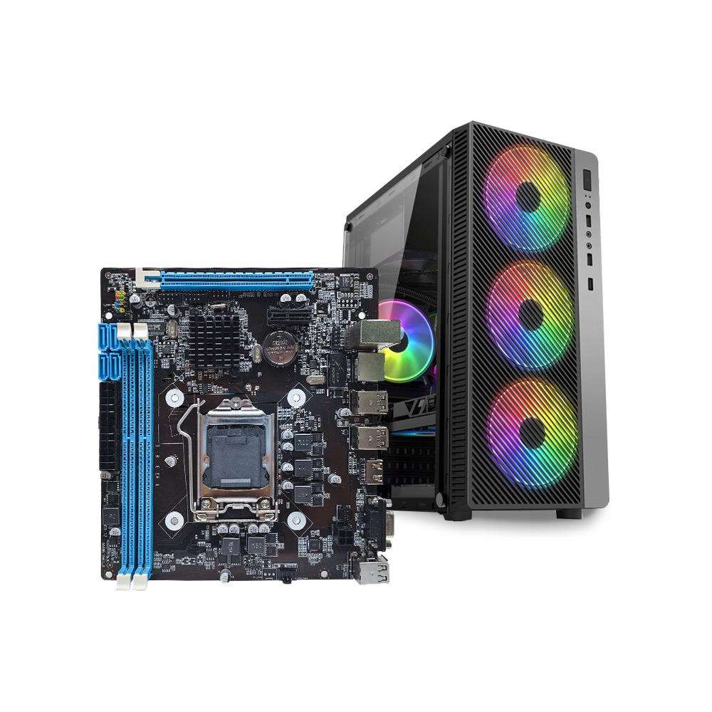 HM55台式机主板 LGA1156i3 i5 i7工厂出货,量大优惠独显机箱