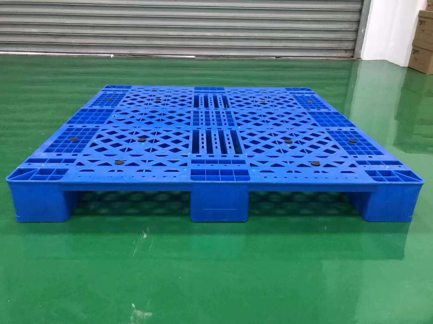 塑料托盘工业仓库防潮垫高板物流地堆托板货物地脚板叉车川字拖盘