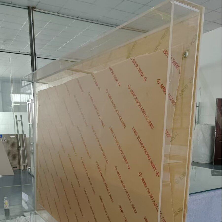 亚克力水箱水槽大型有机玻璃透明盒子制作