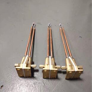 厂家优惠直供高频感应头 高频锯片焊接机线圈 铜件接头 焊头底座