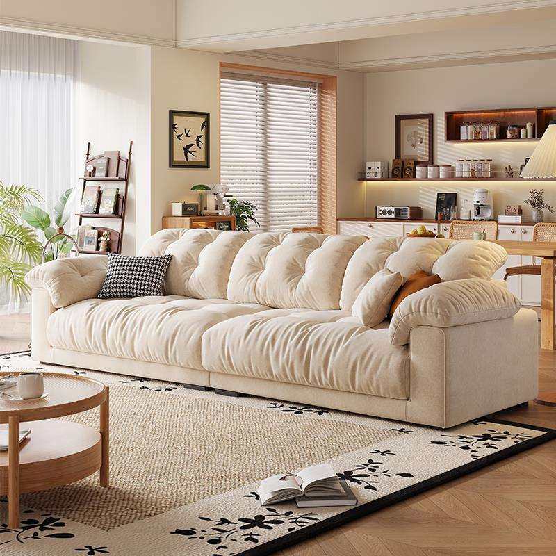 现代简约奶油风客厅北欧轻奢大象耳朵小户型直排科技布艺云朵沙发,玩具/童车/益智/积木/模型,毛绒/玩偶/公仔/布艺类玩具,淘宝优惠券,粉丝福利购,淘宝优惠卷