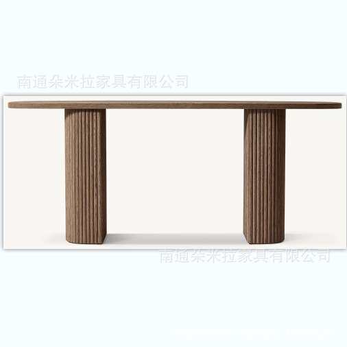 RH美式实木高端豪华玄关台客厅入户玄关台