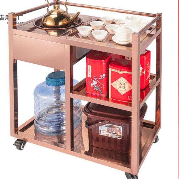 酒店餐厅桌边泡茶车茶水车简约可移动边几带轮小推车小茶几茶水柜,商业/办公家具,餐车/摆摊车/小吃车,淘宝优惠券,粉丝福利购,淘宝优惠卷