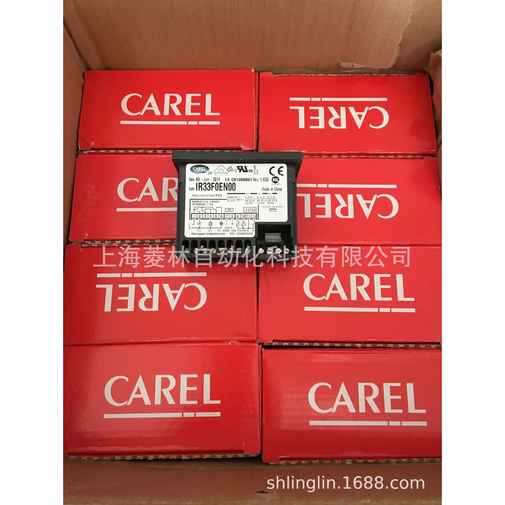 *意大利卡乐CAREL温控器PT100000A1 PLD00SF400 EVD0000E50