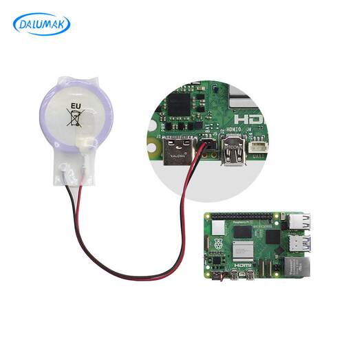 树莓派5代 RTC实时时钟电池 Raspberry Pi RTC Battery电池连接器