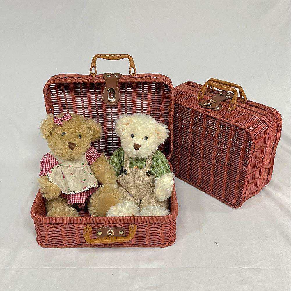 天然环保藤编收纳箱藤条藤手工复古收纳箱储物收纳道具箱野餐伴手,玩具/童车/益智/积木/模型,毛绒/玩偶/公仔/布艺类玩具,淘宝优惠券,粉丝福利购,淘宝优惠卷