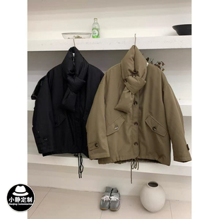 实物以直播间为准~定制冬季上新升级款宽松保暖简约羽绒服外套