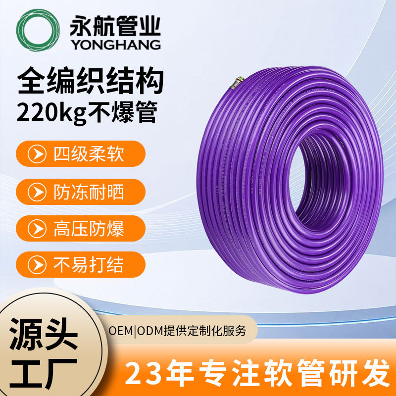 三层编织加厚水管抗弯折软管高压防爆防冻水管防腐蚀农用灌溉软管