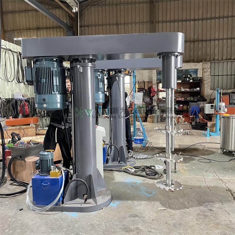 现货供应液压升降分散机 化工助剂胶水剪切搅拌机 油漆调色机